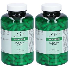 green line NUTRITHEKE Kalium 200 Citrat