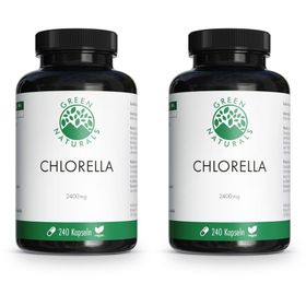 GREEN NATURALS Chlorella Kapseln vegan