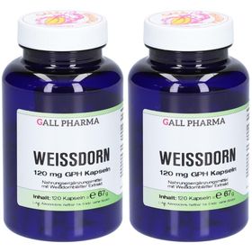 GALL PHARMA WEISSDORN 120 mg GPH Kapseln