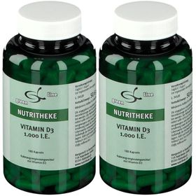 green line NUTRITHEKE Vitamin D3 1.000 I.E.