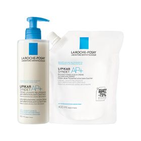 La Roche Posay Lipikar Syndet AP+ + La Roche Posay Lipikar Syndet AP+ Refill