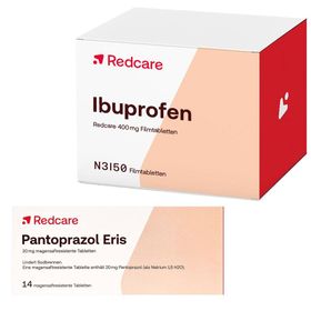 Redcare Ibuprofen 400 mg + Redcare Pantoprazol
