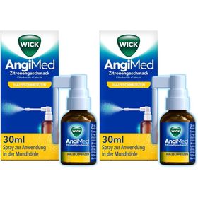 WICK AngiMed Zitronengeschmack 2 mg/ml + 0,5 mg/ml Spray