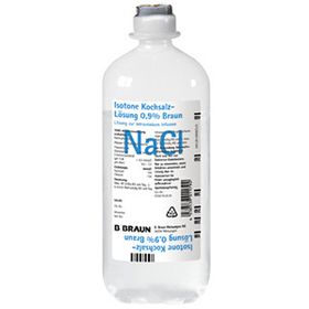 Isotone Kochsalz-Lösung 0,9 % Braun, Ecoflac® plus