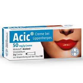 Acic® Creme bei Lippenherpes