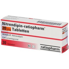 Nitrendipin-ratiopharm® 20 mg