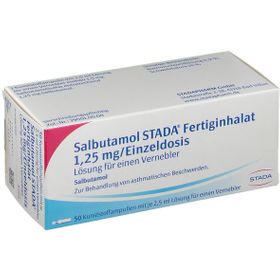 Salbutamol STADA® Fertiginhalat 1,25 mg/Einzeldosis