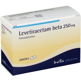 Levetiracetam beta 250 mg