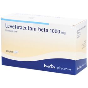 LEVETIRACETAM beta 1000 mg Filmtabletten