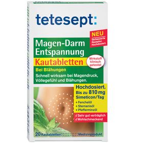 tetesept® Magen-Darm-Entspannung Kautabletten