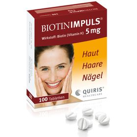 BIOTIN IMPULS 5 mg Hochdoiertes Vitamin H (Biotin)  für Haut, Haare und Nägel