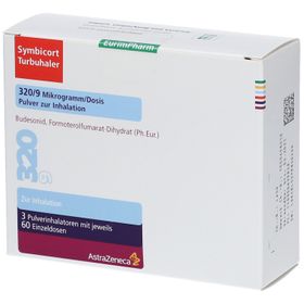 Symbicort Turbuhaler 320/9 µg/Dosis 60 ED