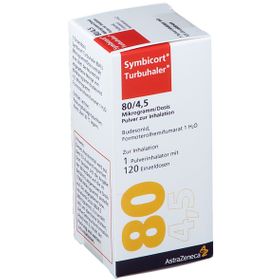 Symbicort Turbuhaler 80/4,5 µg/Dosis 120 ED