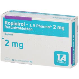 Ropinirol - 1 A Pharma® 2 mg Retardtabletten