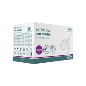 KLINION Soft fine plus Pen-Nadeln 6mm 31 G 0,25mm