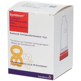 Symbicort Turbuhaler 80/4,5 µg/Dosis 120 ED