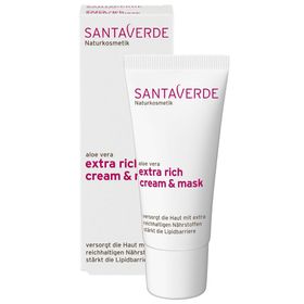 SANTAVERDE extra rich cream & mask