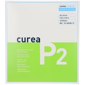 curea P2 Superabsorbierender Wundverband 20 x 20 cm