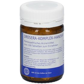 DROSERA KOMPLEX HANOSAN Tabletten
