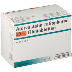 Atorvastatin-ratiopharm® 20 mg