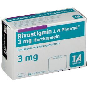 Rivastigmin 1 A Pharma® 3 mg