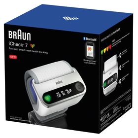 Braun iCheck® 7 Handgelenk-Blutdruckmessgerät