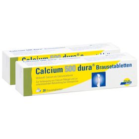 Calcium-dura® 500mg Brausetabletten