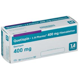 Quetiapin - 1 A Pharma® 400 mg