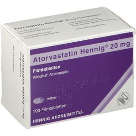 Atorvastatin Hennig® 20 mg