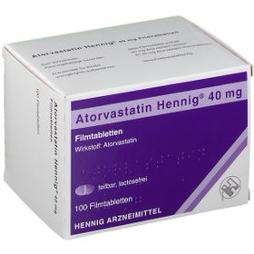 Atorvastatin Hennig® 40 mg