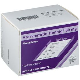 Atorvastatin Hennig® 80 mg