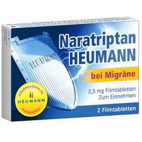 Naratriptan Heumann bei Migräne 2,5 mg
