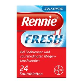 Rennie® Fresh Kautabletten bei Sodbrennen
