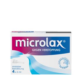 Microlax - Abführmittel bei Verstopfung, auch für Babys & Schwangere