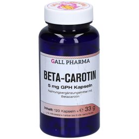Beta Carotin 5 mg GPH Kapseln