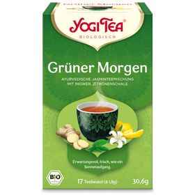 YOGI TEA® Grüner Morgen, Bio Jasmin-Tee
