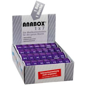 ANABOX® 1x7 Display lila