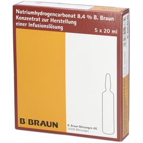 Natriumhydrogencarbonat 8,4% B.Braun Ampullen