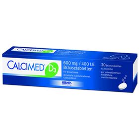 CALCIMED® D3 600 mg/400 I.E. Brausetabletten
