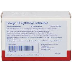 Exforge 10 mg/160 mg