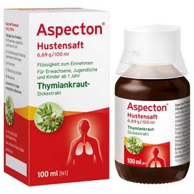 Aspecton® Hustensaft bei Husten und akuter Bronchitis