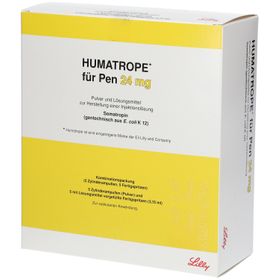 Humatrope 24 mg 72 I.E.