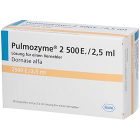 Pulmozyme® 2.500 E./2,5 ml – Lösung für einen Vernebler