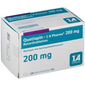 Quetiapin 1A Pharma® 200Mg