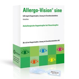 Allergo-Vision® sine 0,25 mg/ml Augentropfen