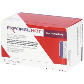 EXFORGE HCT 10 mg/160 mg/25 mg Filmtabletten