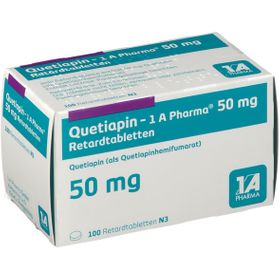 Quetiapin 1A Pharma® 50Mg