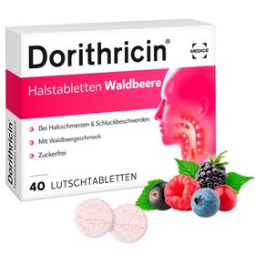 Dorithricin® Halstabletten Waldbeere