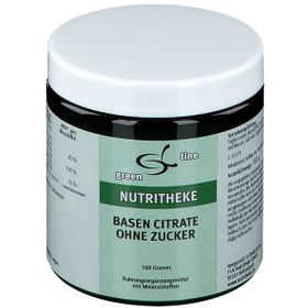 green line Basencitrate ohne Zucker