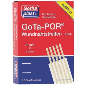 GoTa-POR® Wundnahtstreifen steril 76mm x 3mm